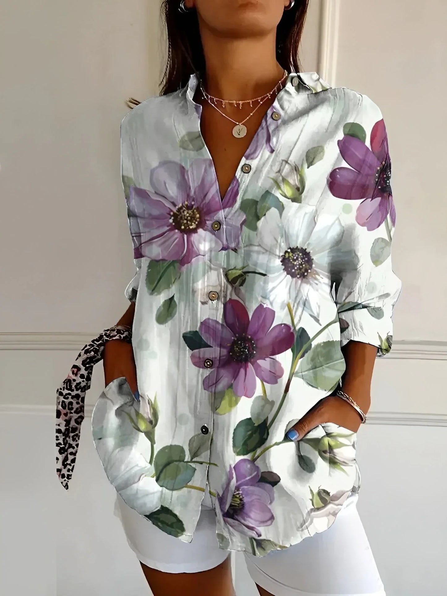 Milena | Blusa Floreale Esclusiva