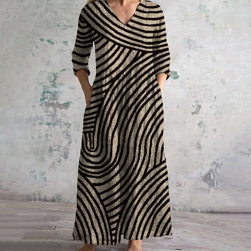 Mariella | Vestito a righe