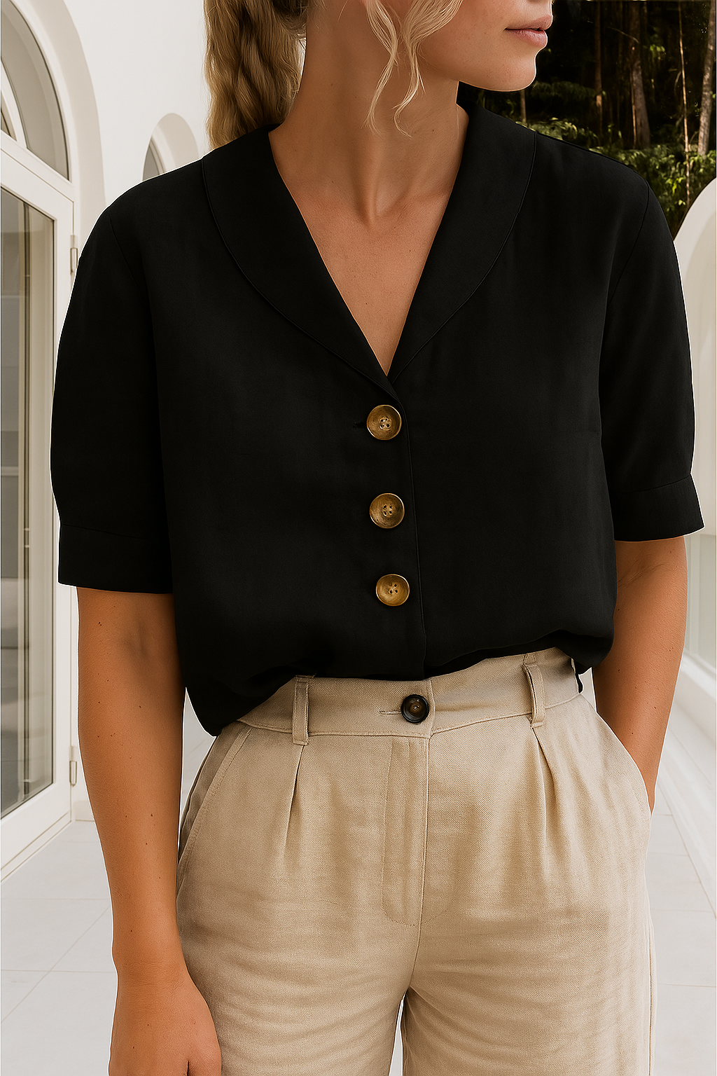 Noemi | camicia classica elegante