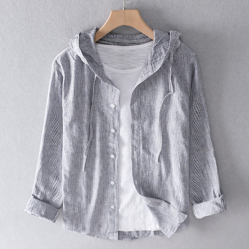 Elena | Blusa leggera con cappuccio