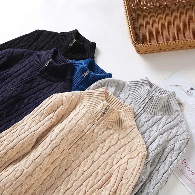 Sergio | Pullover con Zip Nordico