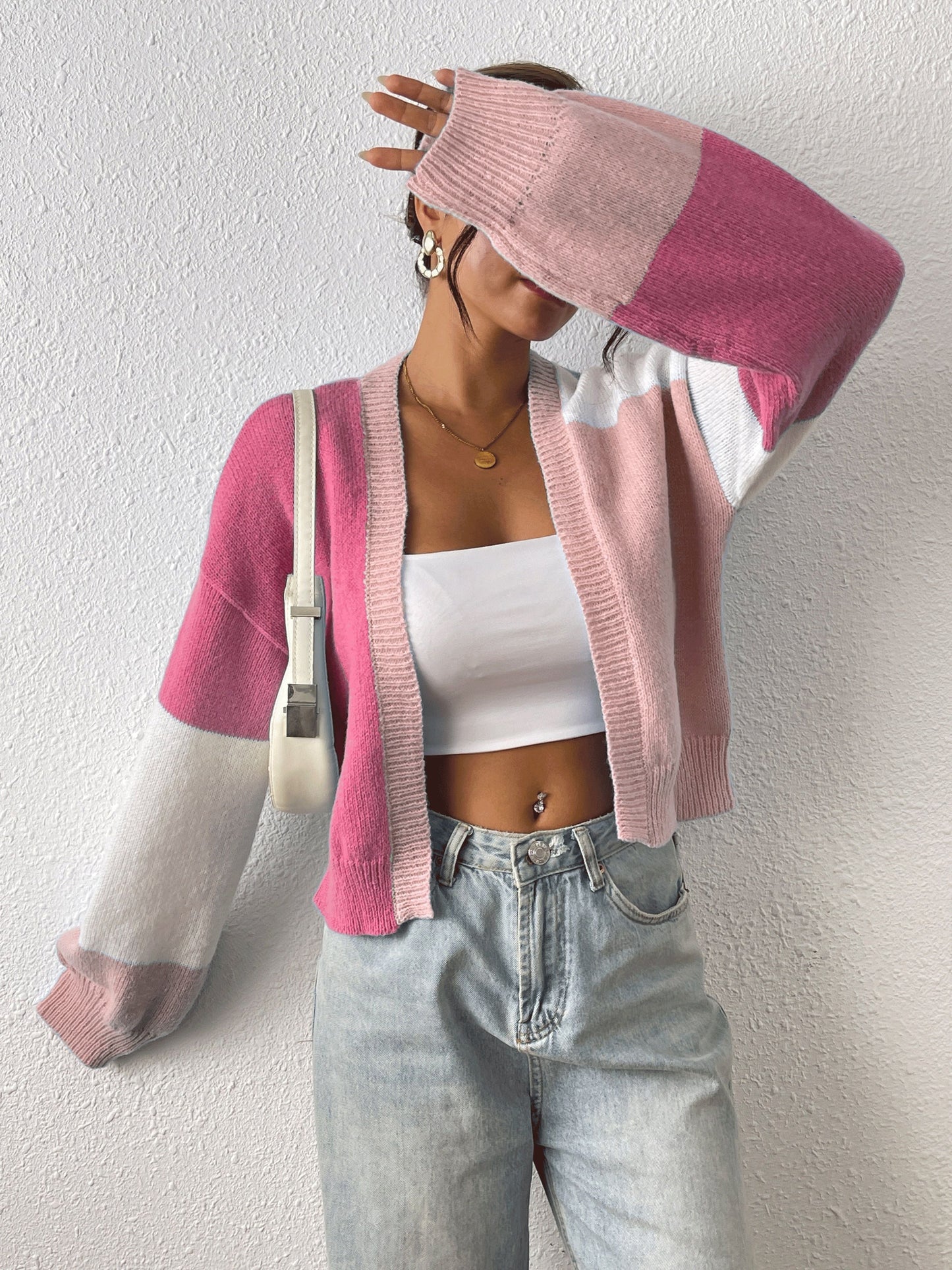 Evelina | Cardigan a blocchi di colore