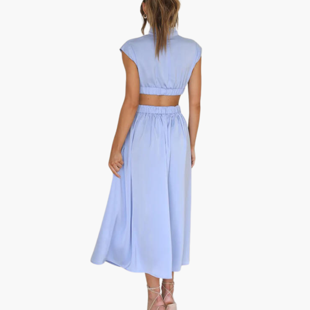 Giulia | Abito Plissettato Chic