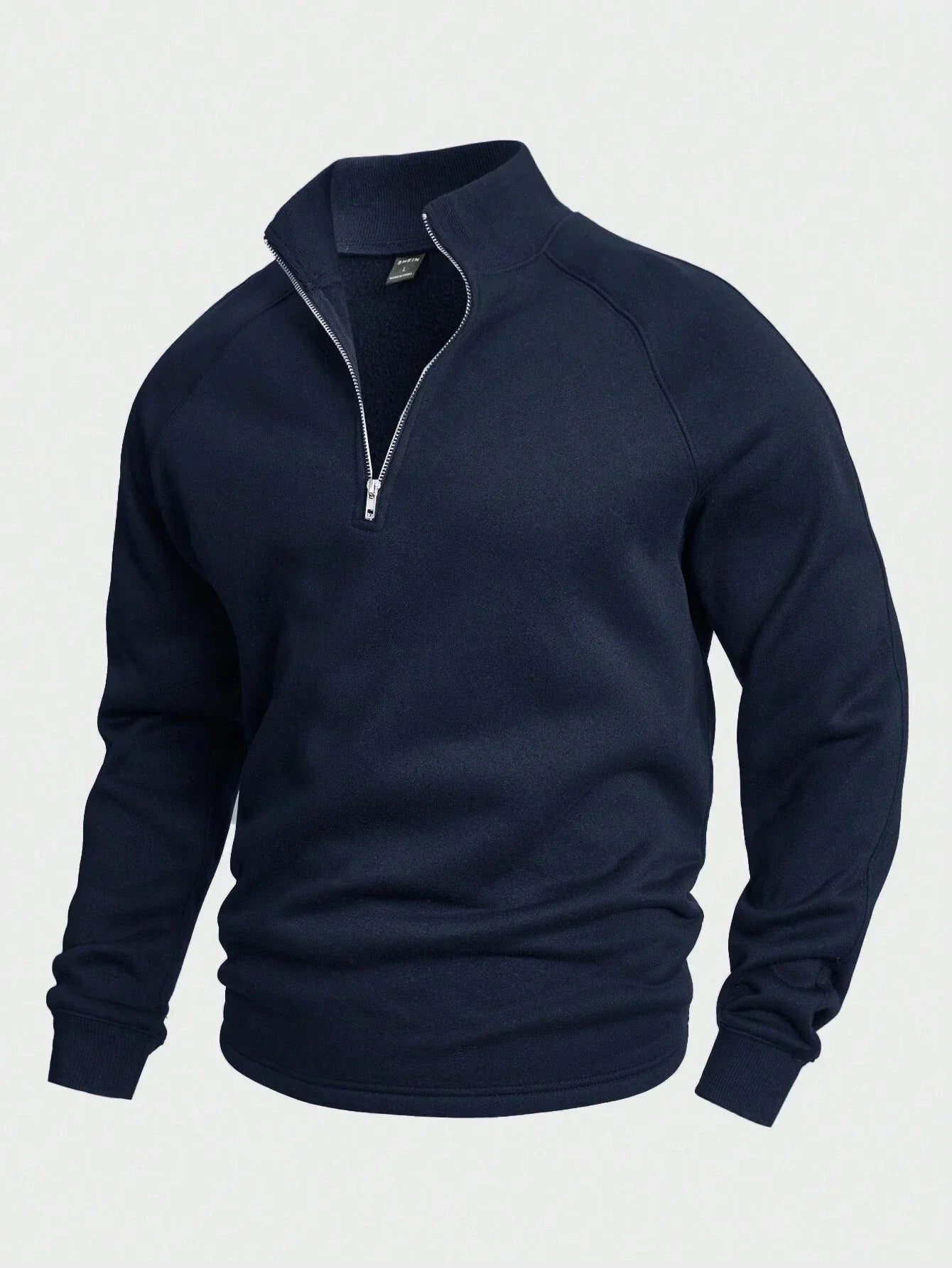 Mathias | Maglione casual con mezzo zip 1+1 Gratis