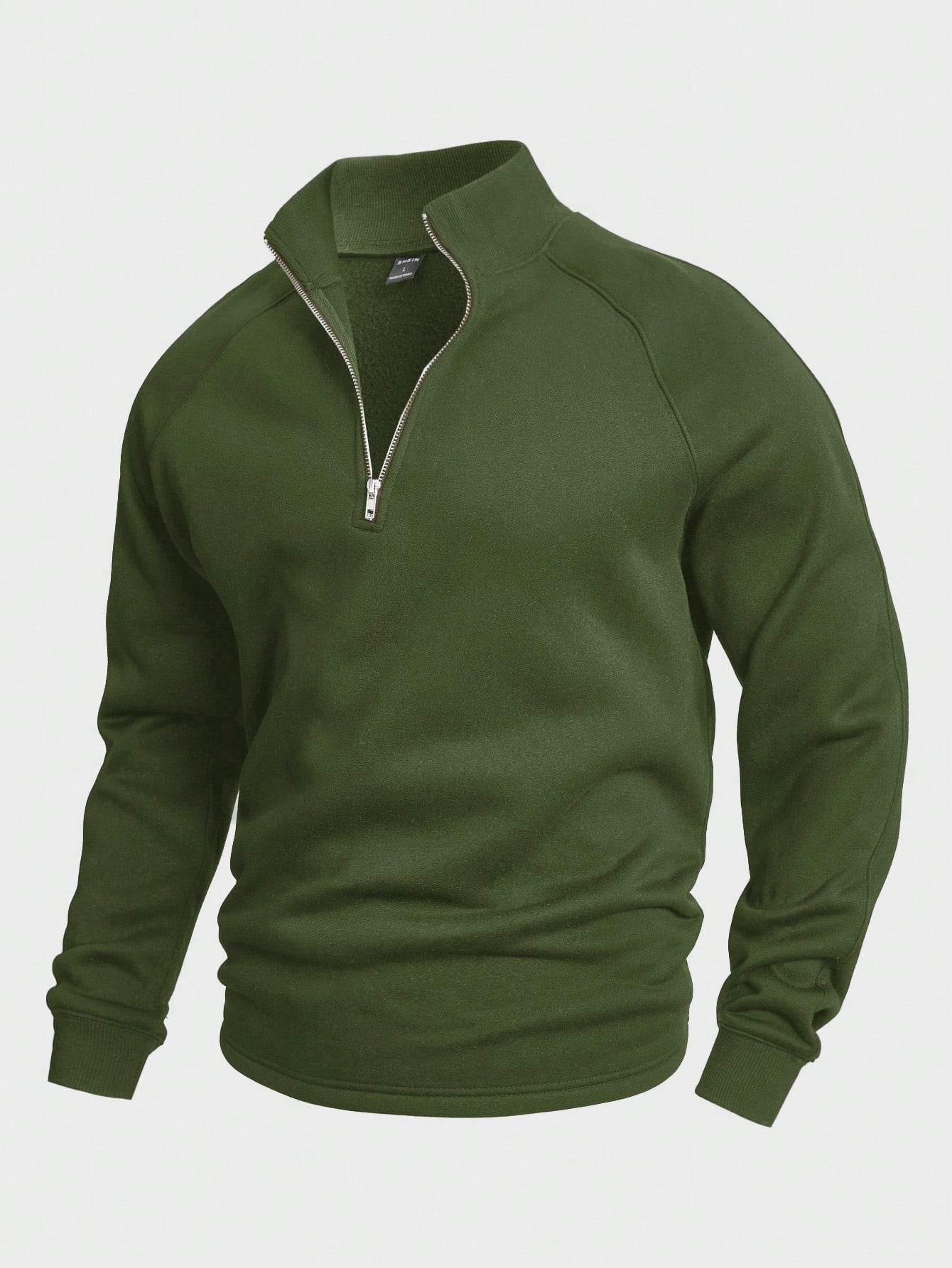 Mathias | Maglione casual con mezzo zip 1+1 Gratis