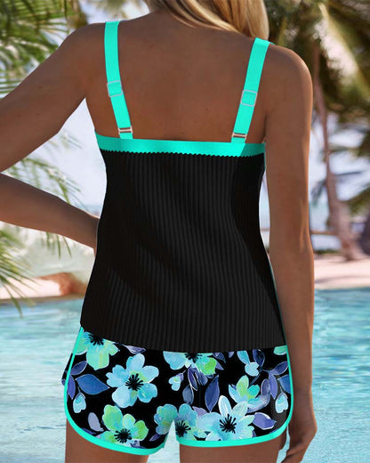 Clarissa | Set Tankini Elegante a Due Pezzi