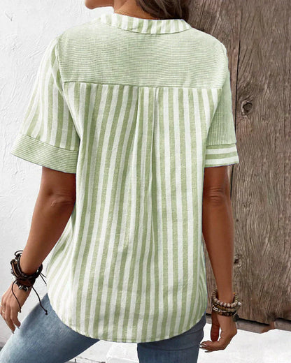 Matilde | Elegante camicia a righe