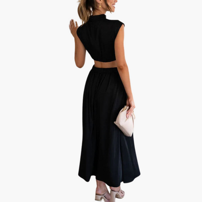 Giulia | Abito Plissettato Chic