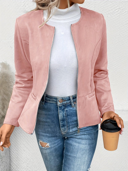 Maxima | Giacca Slim Fit con Zip