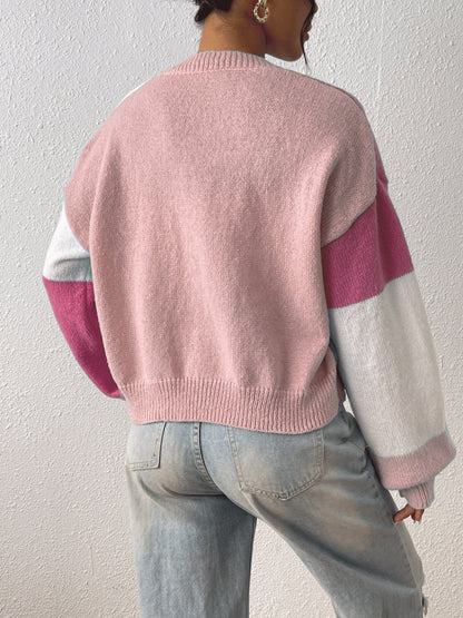Evelina | Cardigan a blocchi di colore