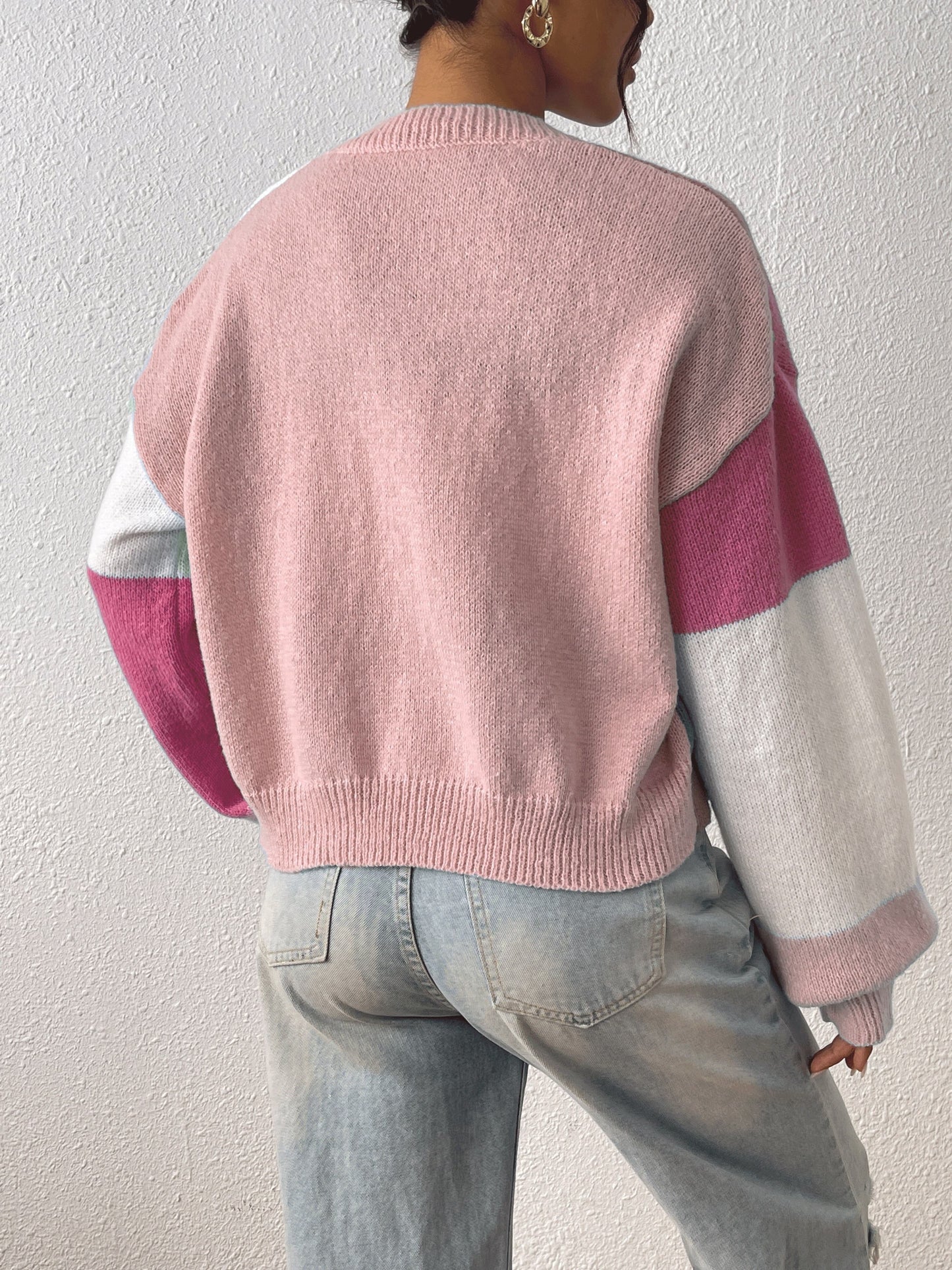 Evelina | Cardigan a blocchi di colore