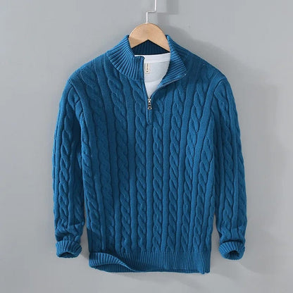 Sergio | Pullover con Zip Nordico