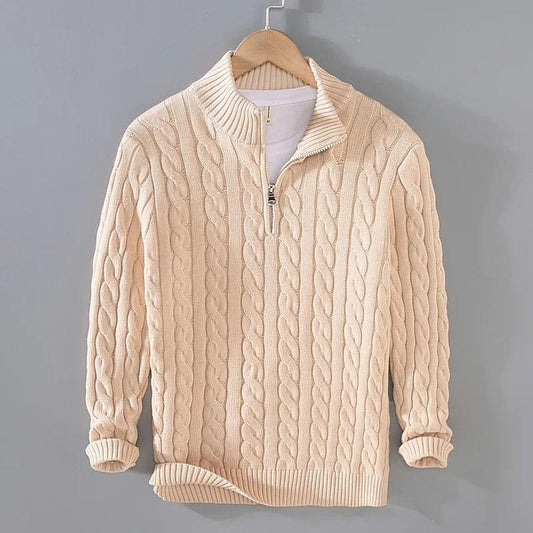 Sergio | Pullover con Zip Nordico