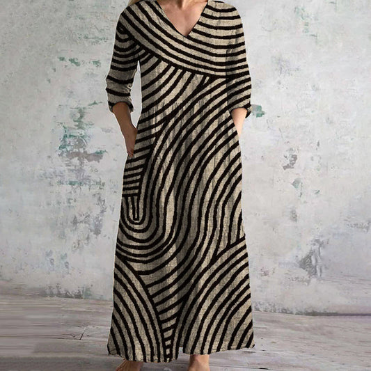 Mariella | Vestito a righe