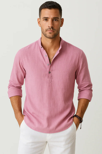 Giuliano | Camicia di lino da uomo