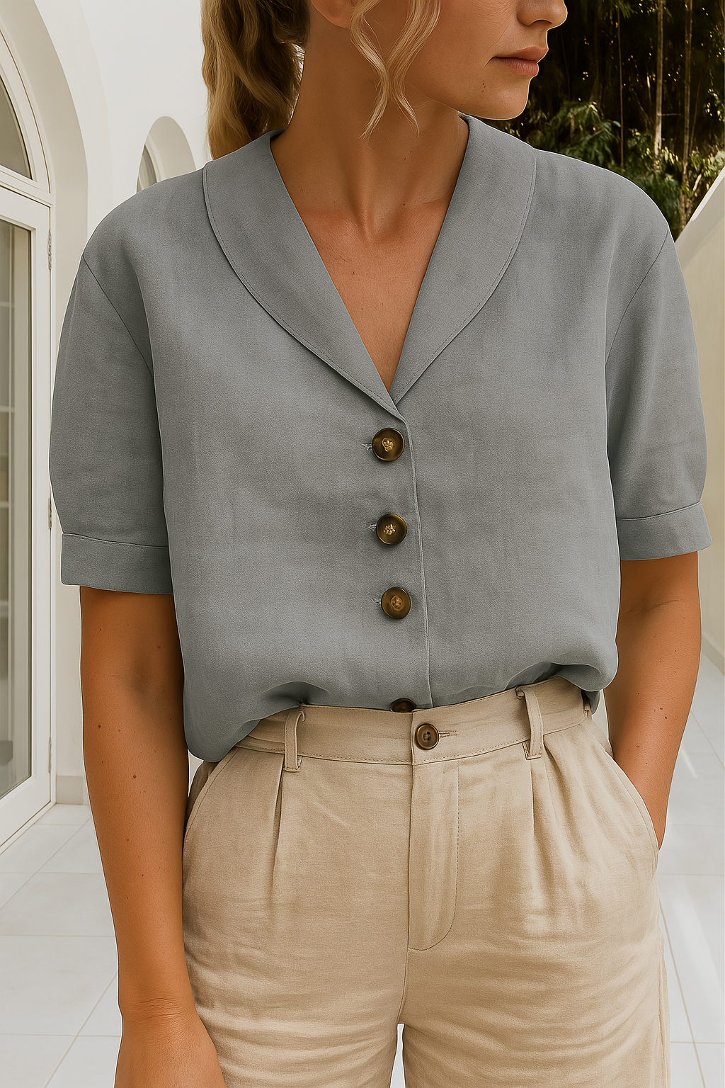 Noemi | camicia classica elegante