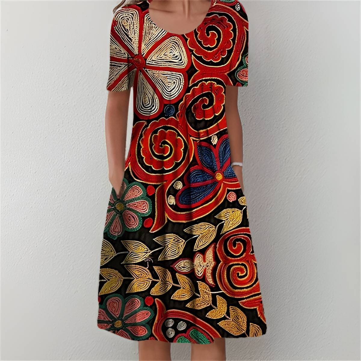 Abilene | Elegante Vestito a Fiori