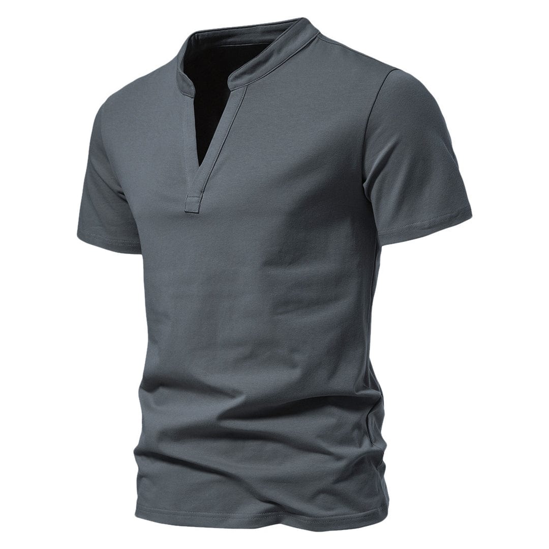 Lamberto | T-Shirt Premium con Scollo a V
