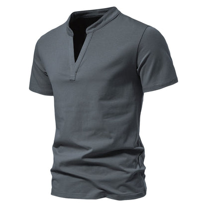 Lamberto | T-Shirt Premium con Scollo a V