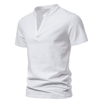 Lamberto | T-Shirt Premium con Scollo a V