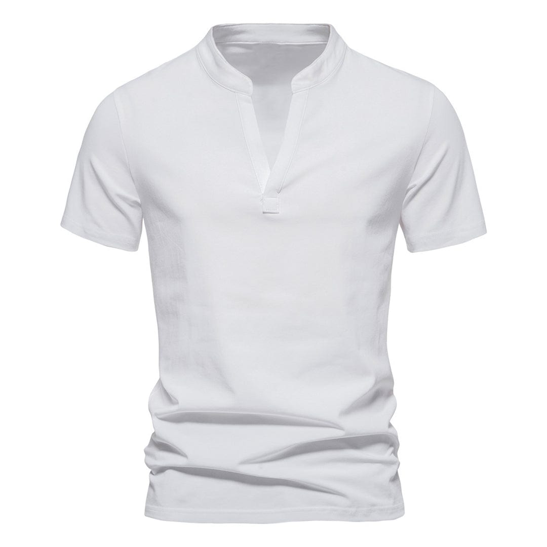 Lamberto | T-Shirt Premium con Scollo a V