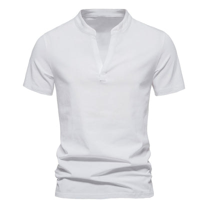 Lamberto | T-Shirt Premium con Scollo a V