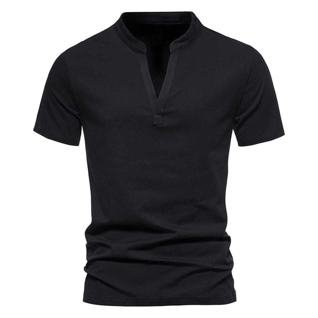 Lamberto | T-Shirt Premium con Scollo a V