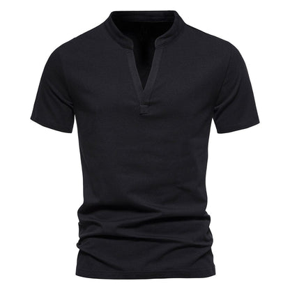 Lamberto | T-Shirt Premium con Scollo a V