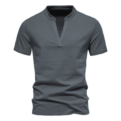 Lamberto | T-Shirt Premium con Scollo a V