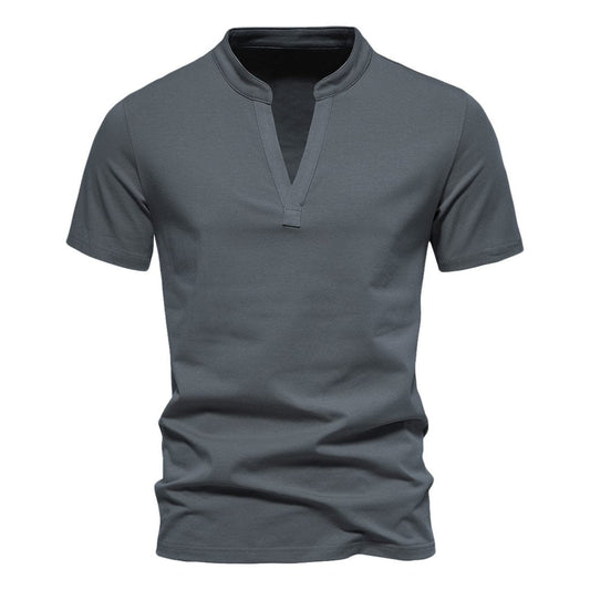 Lamberto | T-Shirt Premium con Scollo a V