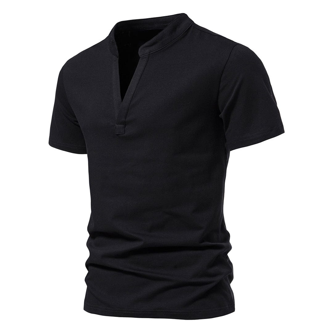 Lamberto | T-Shirt Premium con Scollo a V
