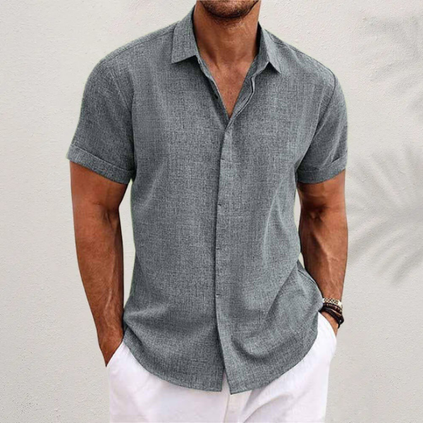 Matteo | Elegante Camicia a Maniche Corte