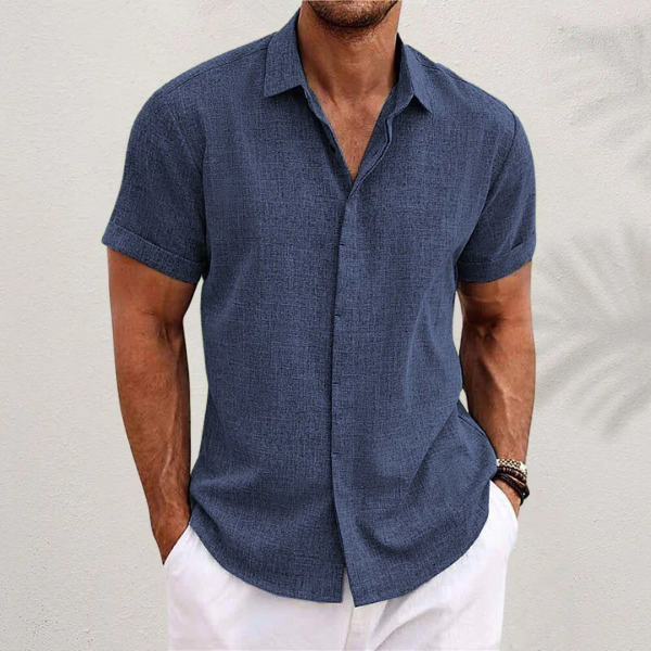 Matteo | Elegante Camicia a Maniche Corte