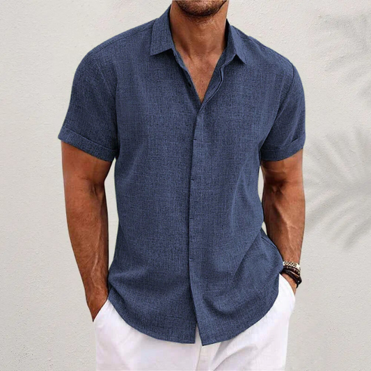 Matteo | Elegante Camicia a Maniche Corte