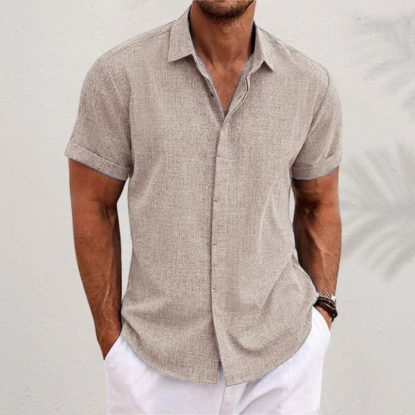 Matteo | Elegante Camicia a Maniche Corte
