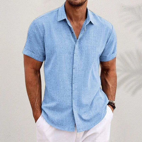 Matteo | Elegante Camicia a Maniche Corte