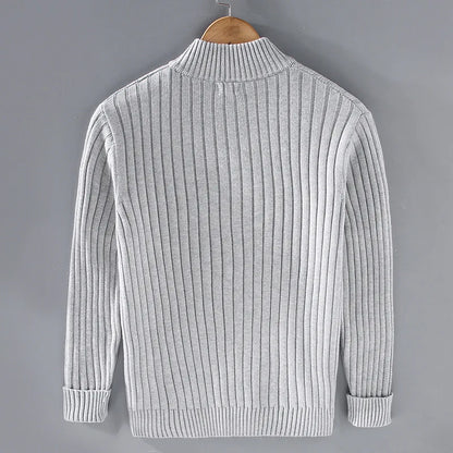 Sebastiano | Cardigan casual con zip