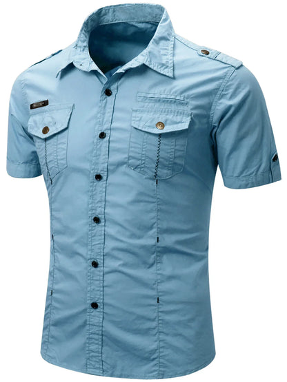 Marcello | Camicia casual a maniche corte