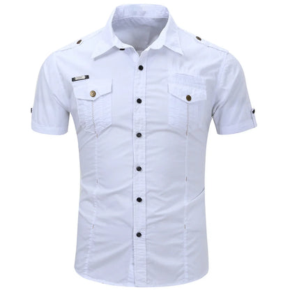 Marcello | Camicia casual a maniche corte