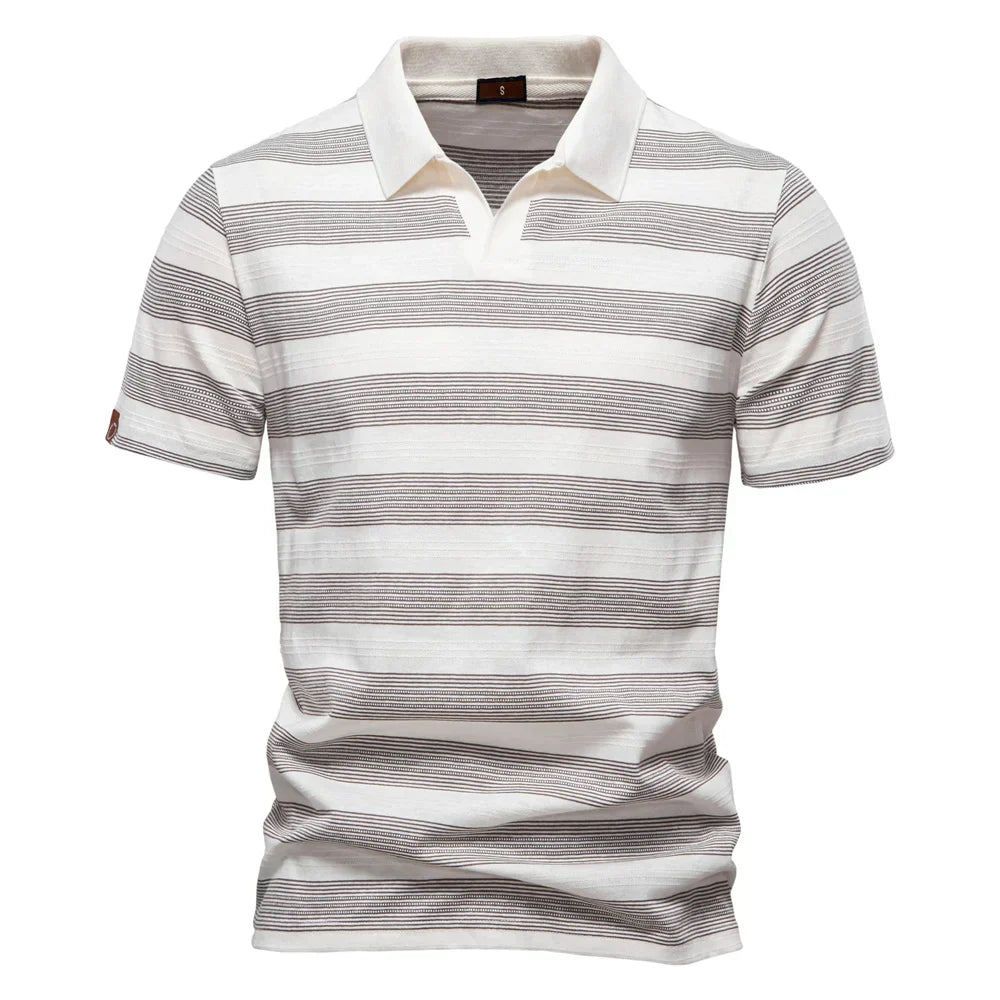 Luciano | Polo in maglia classico per uomini moderni