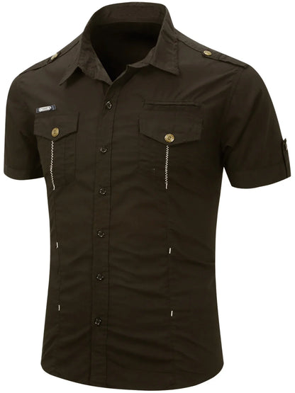 Marcello | Camicia casual a maniche corte