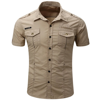 Marcello | Camicia casual a maniche corte