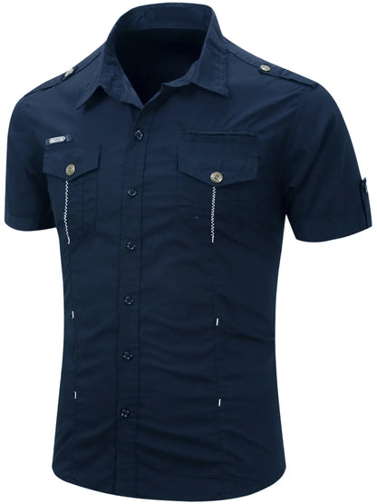 Marcello | Camicia casual a maniche corte