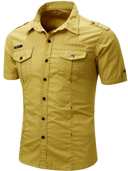 Marcello | Camicia casual a maniche corte