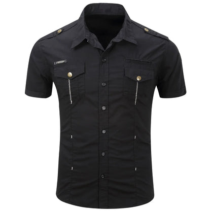Marcello | Camicia casual a maniche corte