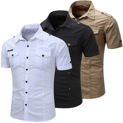 Marcello | Camicia casual a maniche corte