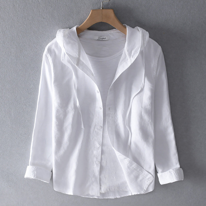 Elena | Blusa leggera con cappuccio