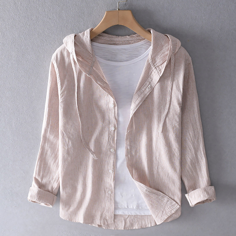 Elena | Blusa leggera con cappuccio