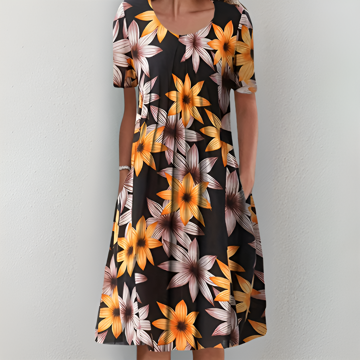Abilene | Elegante Vestito a Fiori