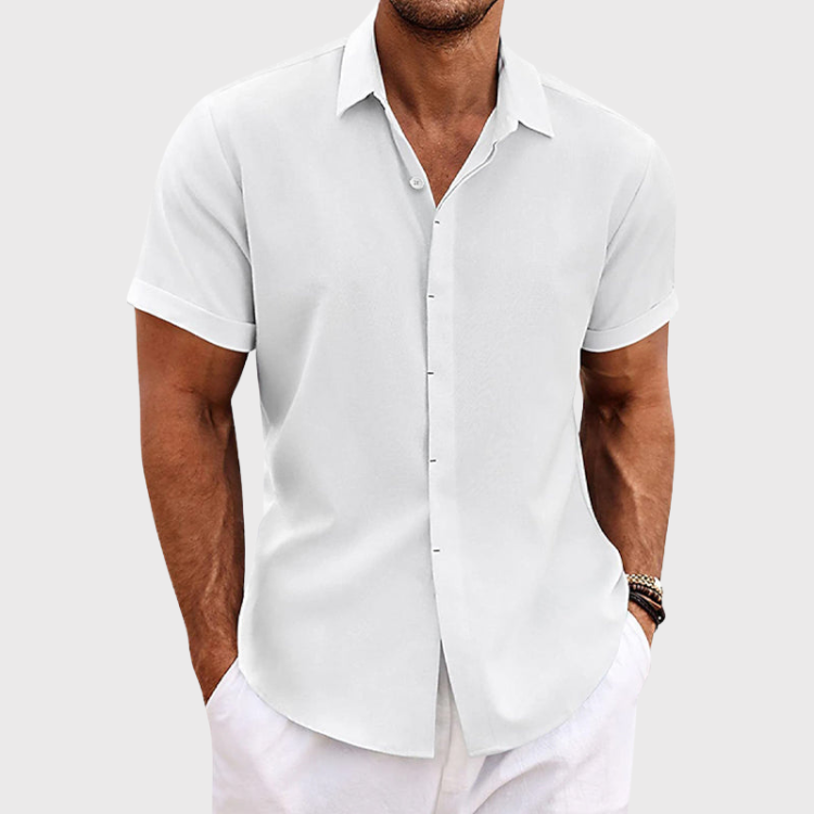 Matteo | Elegante Camicia a Maniche Corte
